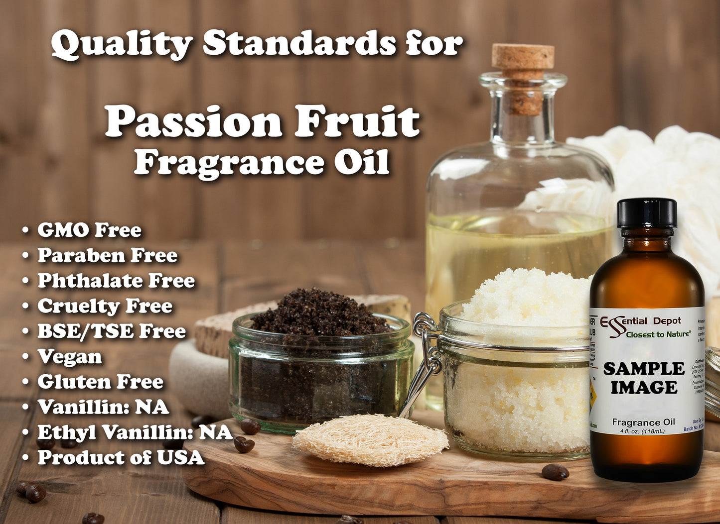 Passion Fruit Fragrance Oil - 4 oz.