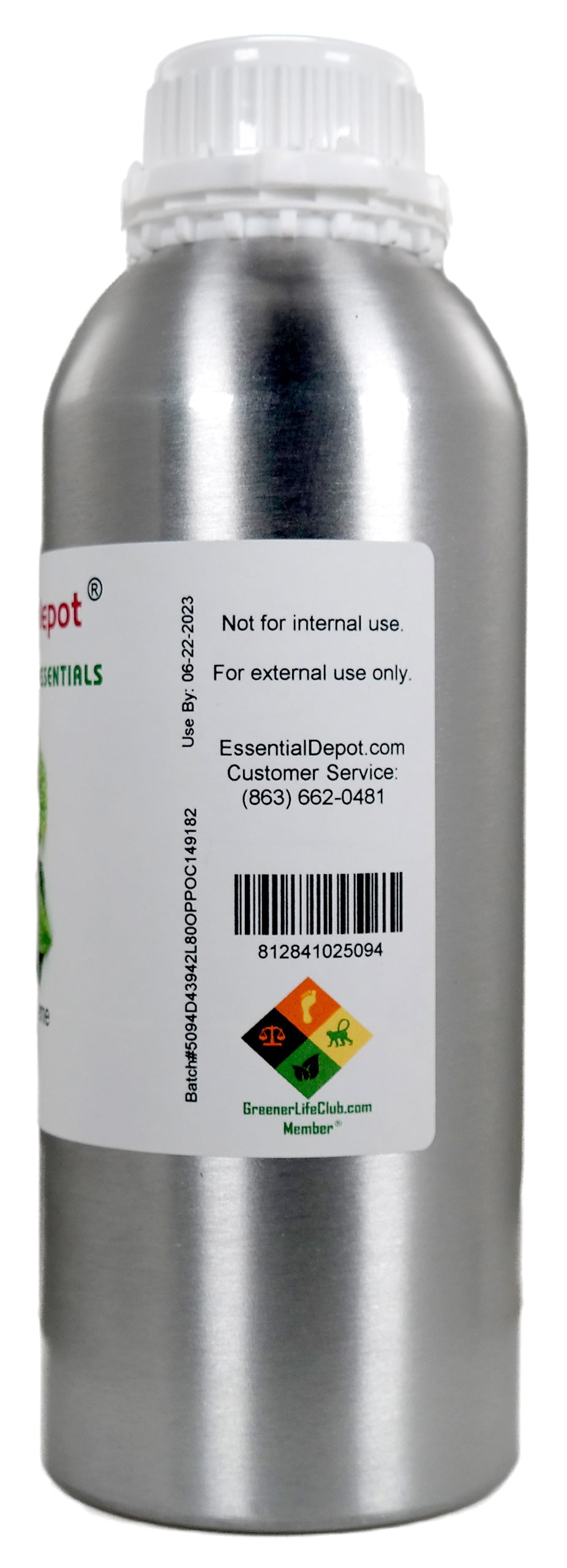 Peppermint Essential Oil - 1 kg. - Approx 2.2 lbs.