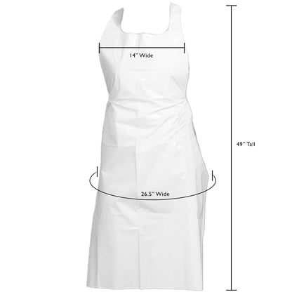 Apron - Plastic Disposable and/or Reusable