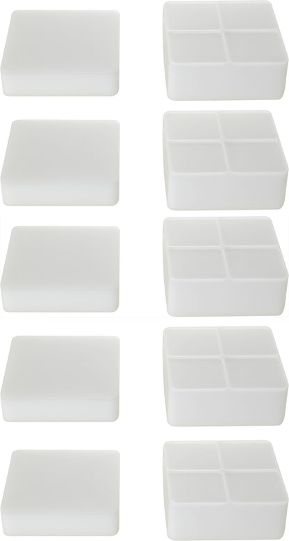 The R.E.D. Bath Bomb Press with 5 Bath Bomb Diamond Mold, Pushers and Pucks