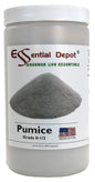 PUMICE - 2 lbs - Grade:  0 - 1/2 - Amorphous Aluminum Silicate or Volcanic Glass - U.S.A. Made
