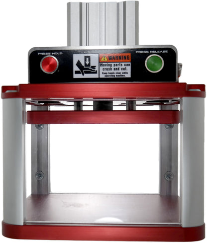 The R.E.D. Bath Bomb Press with 5 Bath Bomb Diamond Mold, Pushers and Pucks