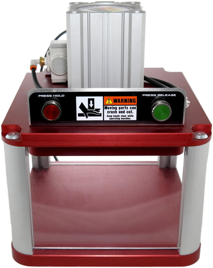 The R.E.D. Bath Bomb Press with 5 Bath Bomb Diamond Mold, Pushers and Pucks