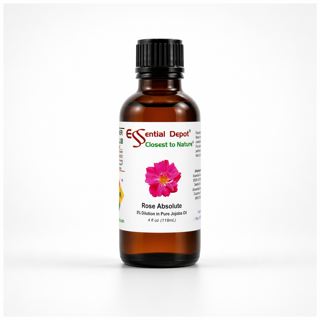 Rose Absolute 5% Dilution in Jojoba - 4 fl oz