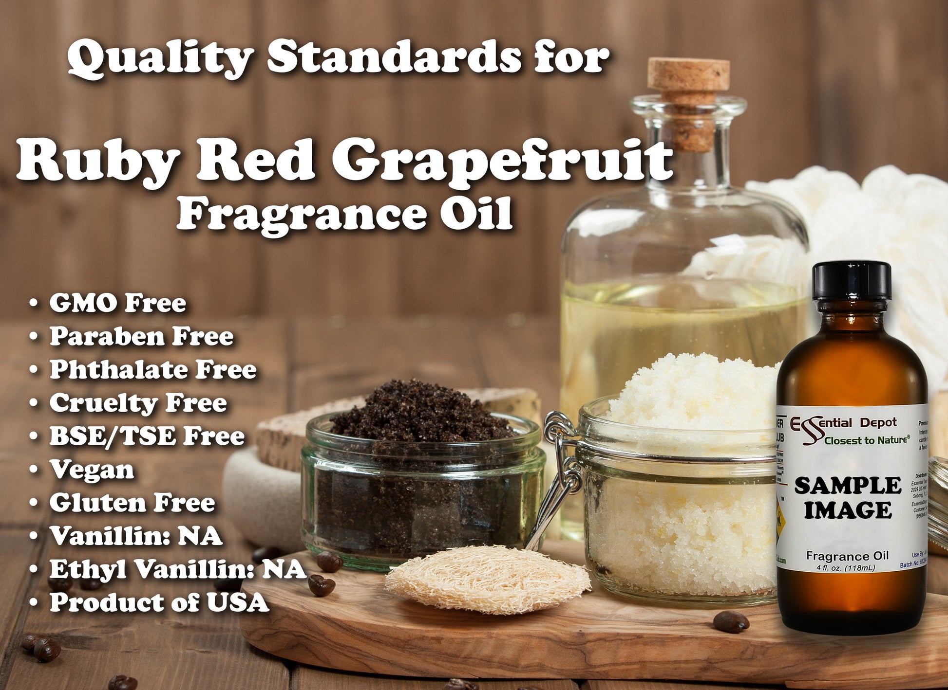 Ruby Red Grapefruit Fragrance Oil - 4 oz.