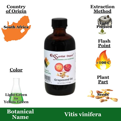 Grapeseed Oil - 4 oz.