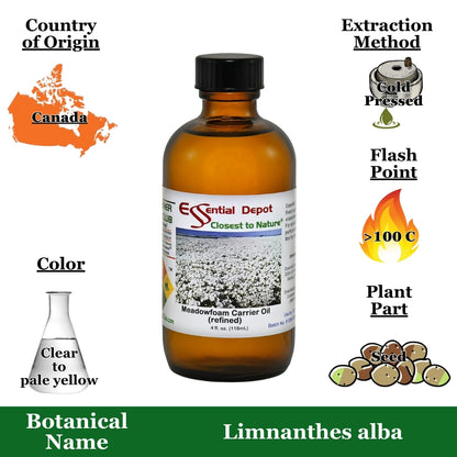 Meadowfoam Carrier Oil - 4oz