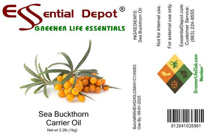 Sea Buckthorn Oil - 1 KG -  Approx 2.2 lbs.