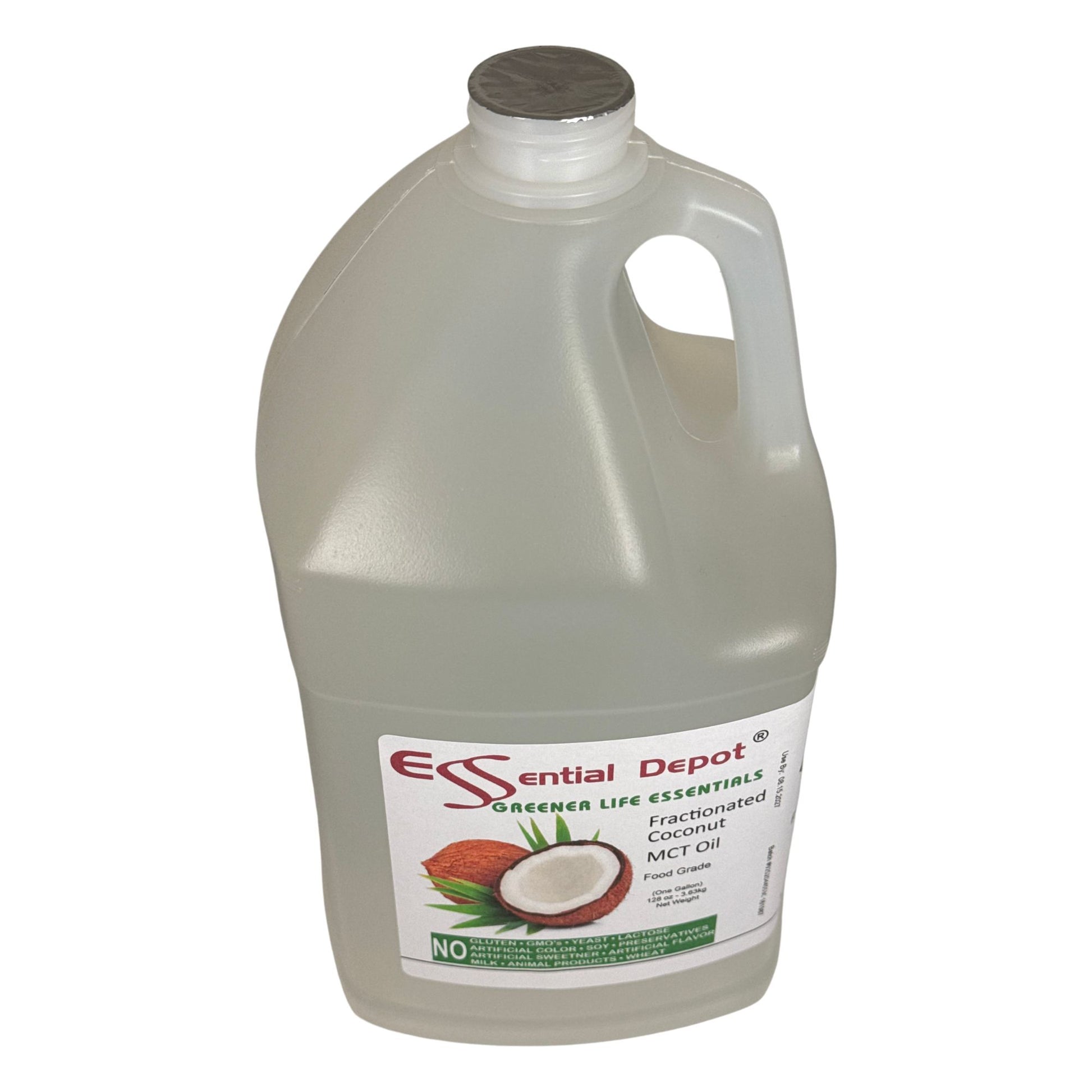 Coconut Oil - MCT Oil - Fractionated - Liquid - C6, C8, C10 - 1 Gallon - Food Grade - Non GMO
