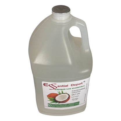 Coconut Oil - MCT Oil - Fractionated - Liquid - C6, C8, C10 - 1 Gallon - Food Grade - Non GMO