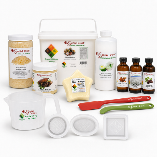 Lotion Bar Making Kit (DECONSTRUCTED) - Basic (Celebrate! Lavender)