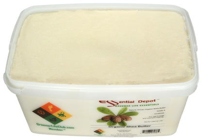 Shea Butter Organic Unrefined - 7 lbs - GLC Box - Grade A