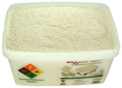 Shea Melt and Pour - 8 lbs - Greener Life Club Box  - FREE US SHIPPING