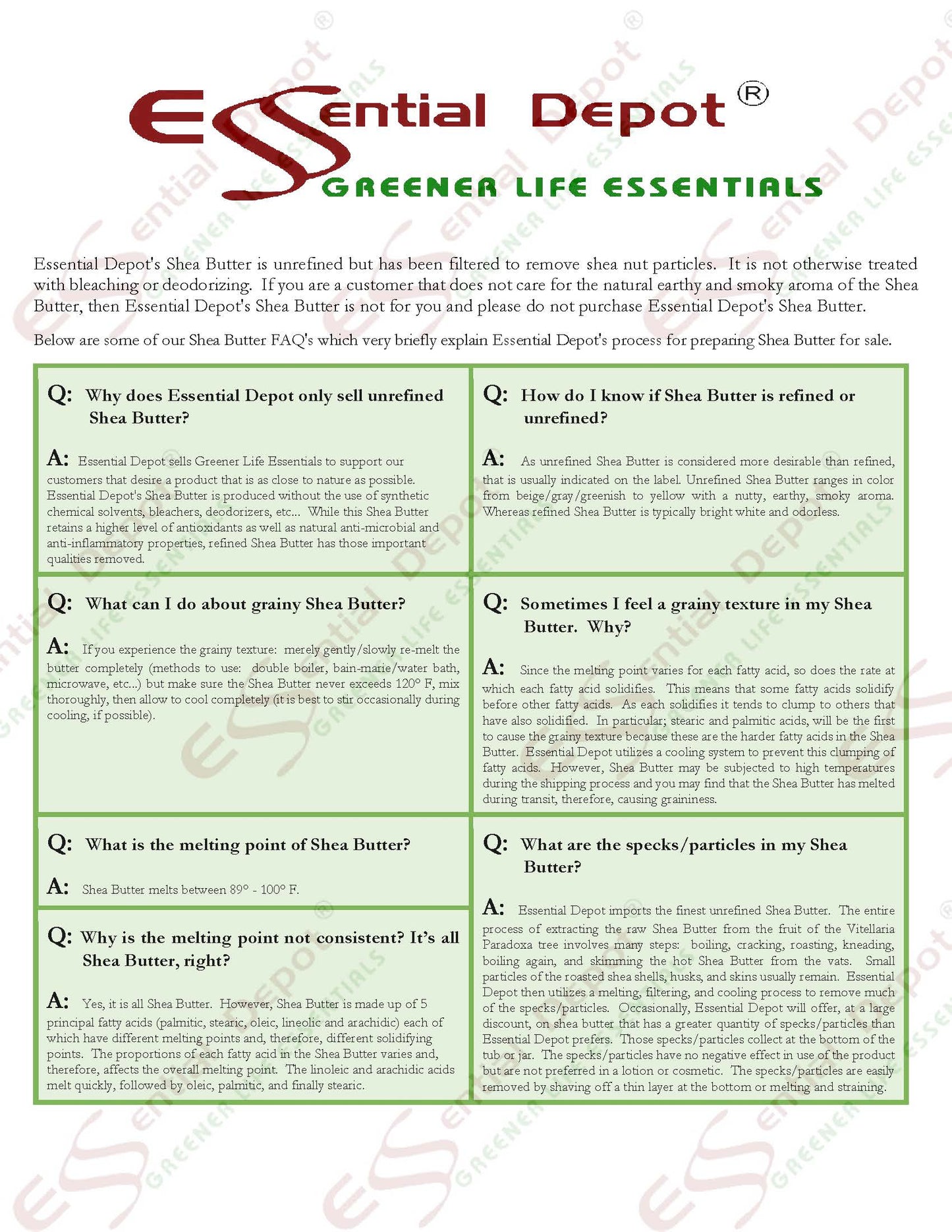Shea Butter - 8 oz - Grade A - No Additives - Unrefined
