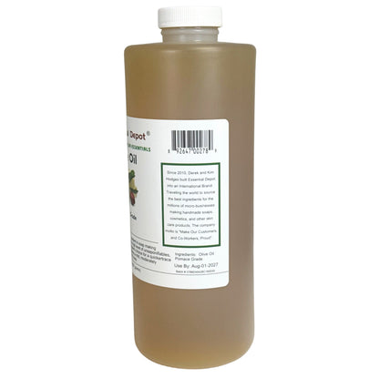 Olive Oil - Pomace Grade - 1 Quart - Food Grade - No Additives
