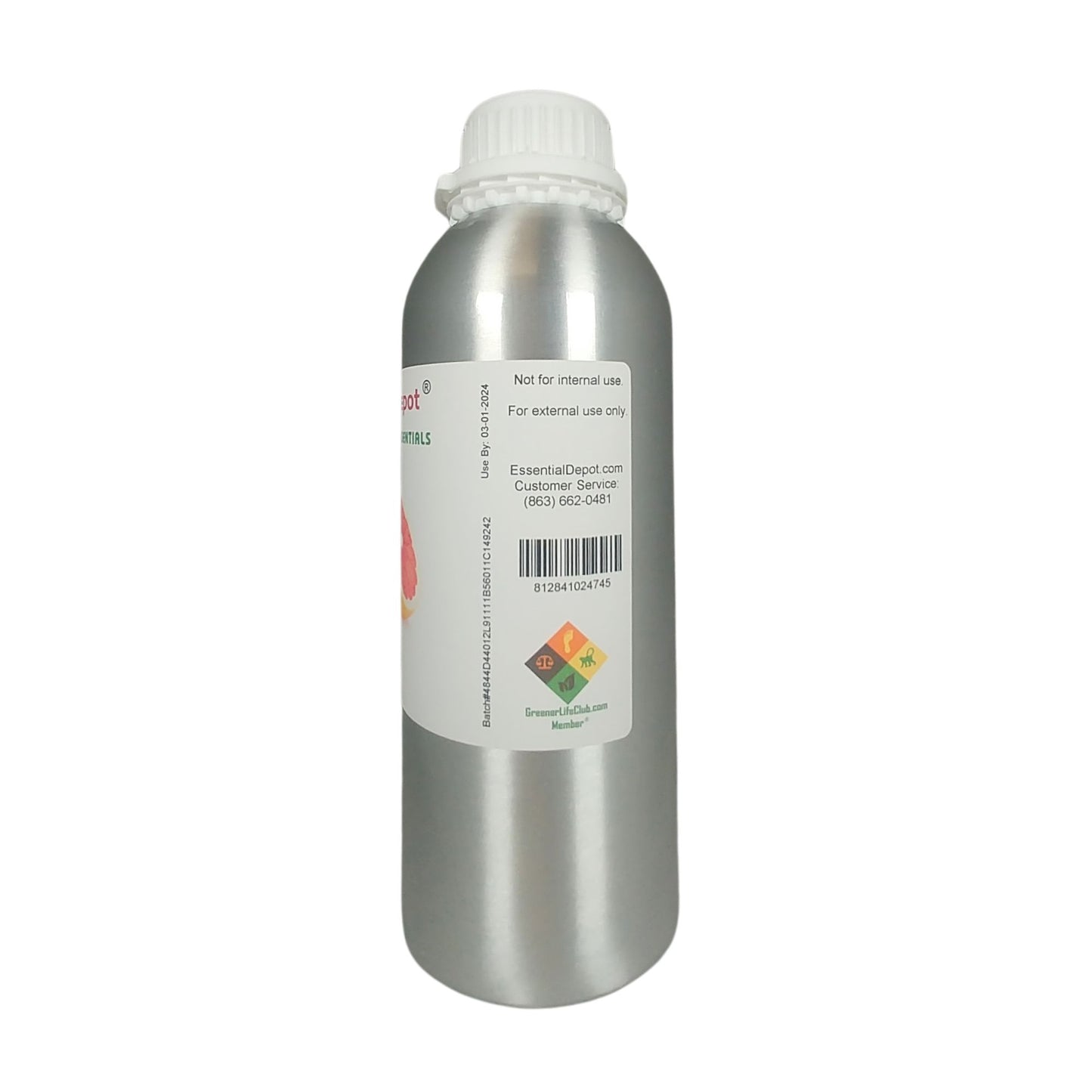 Grapefruit Pink Essential Oil - 1 kg. - Approx 2.2 lbs.