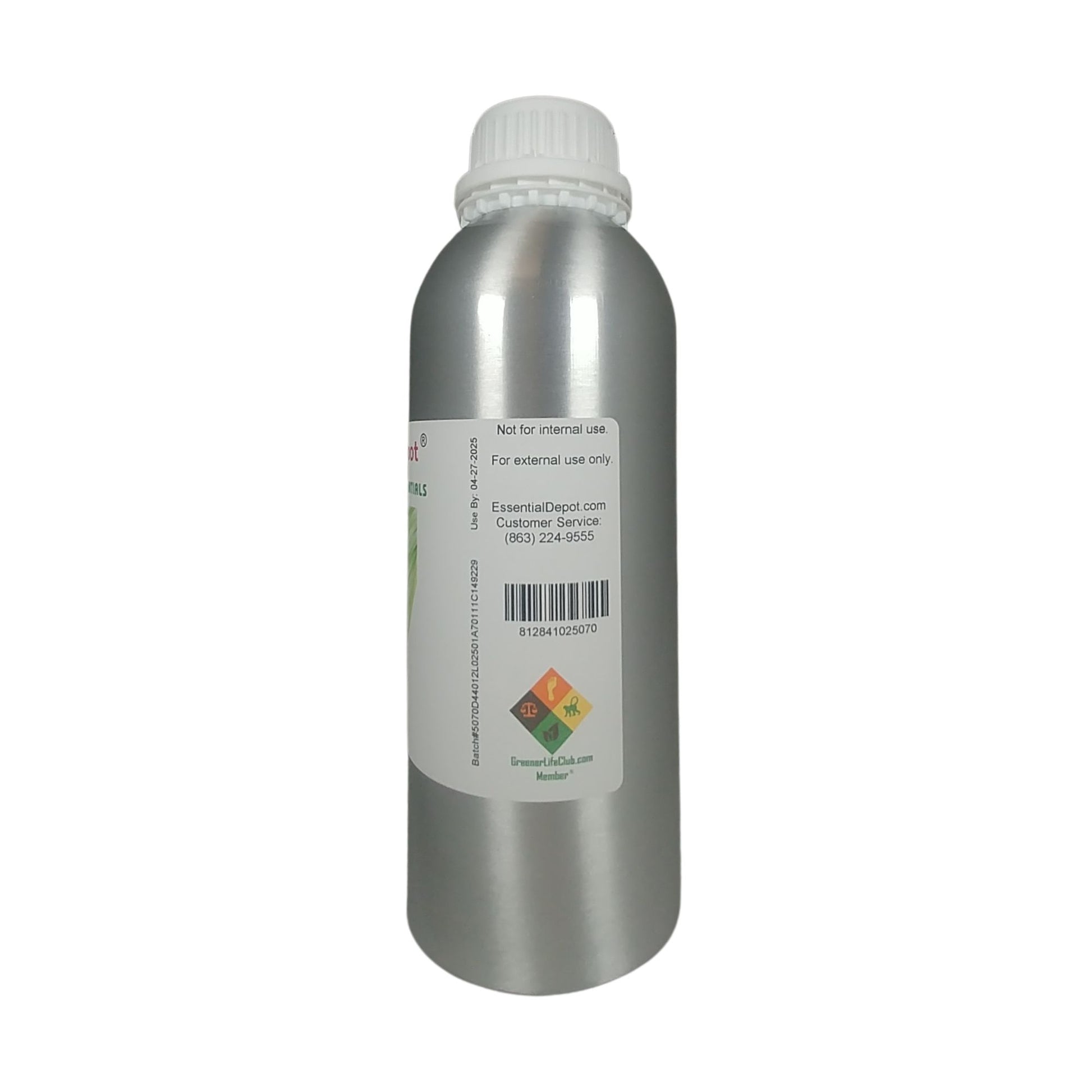 Palmarosa Essential Oil - 1 kg. - Approx 2.2 lbs.
