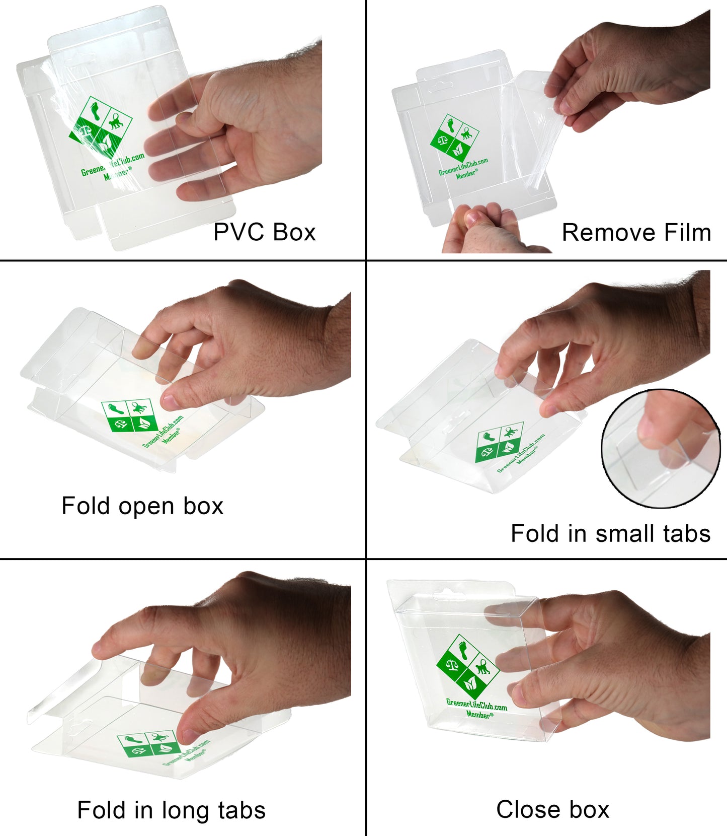 Soap Box - Clear - Hanging - PVC - SMALLER