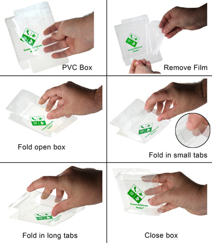 Soap Box - Clear - Hanging - PVC - SMALLER