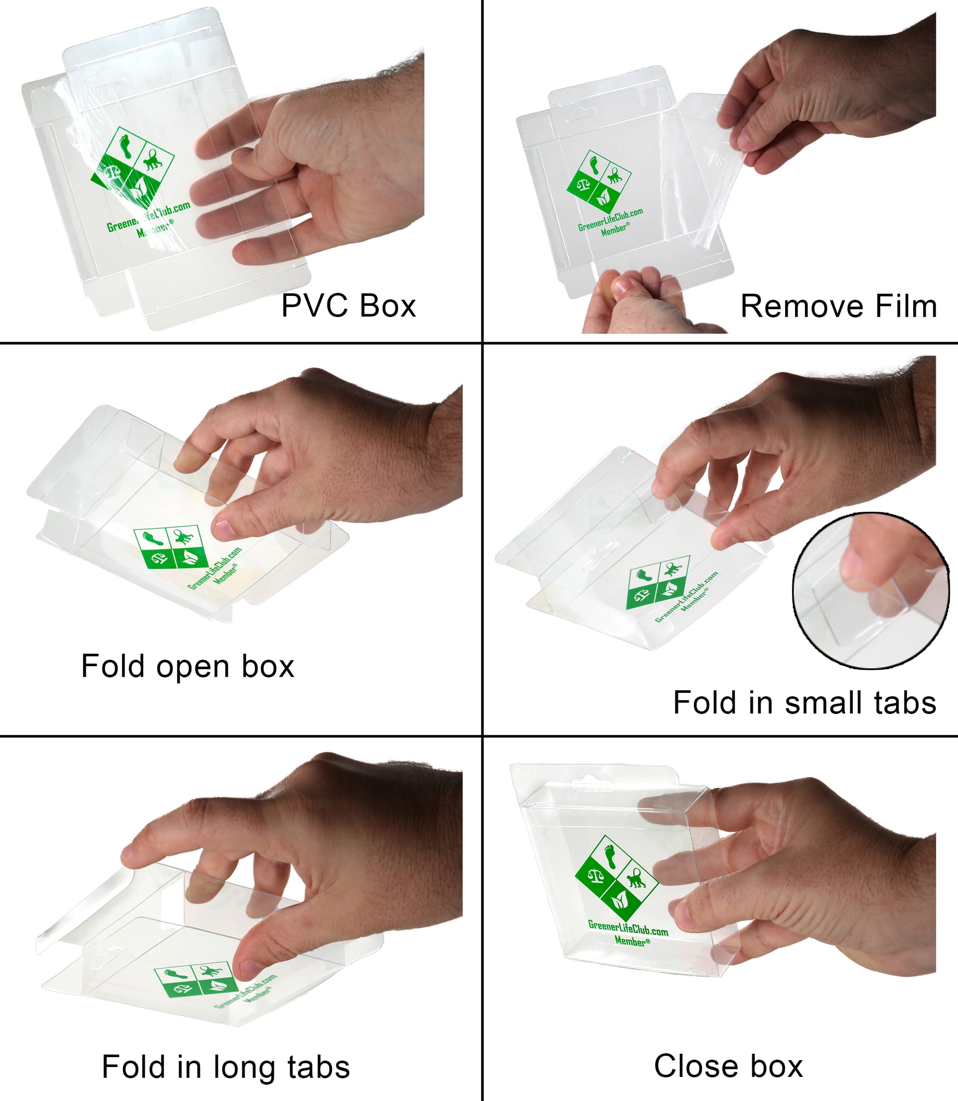 Soap Box - Clear - Hanging - PVC - LARGER