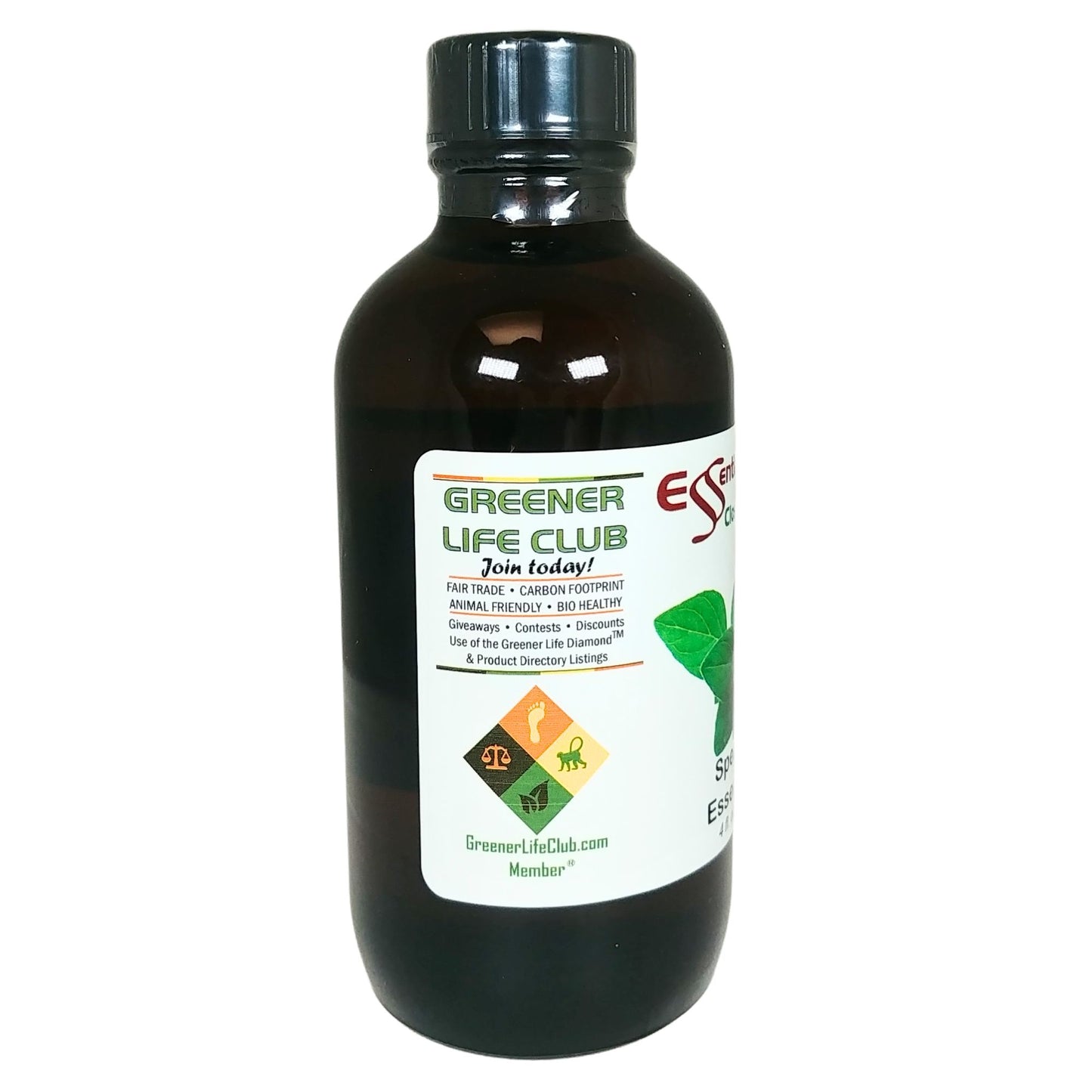 Spearmint Essential Oil - 4 oz.