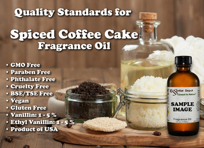 Spiced Coffee Cake Fragrance Oil - 4 oz.