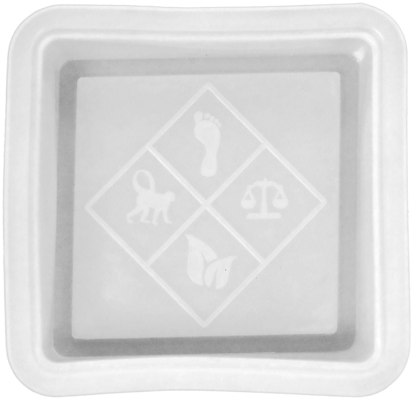 R.E.D. Silicone Individual Soap Molds - Color: Natural - 3 Pack
