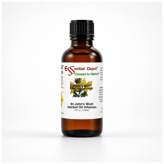 St Johns Wort Herbal Oil Infusion - 4 oz.