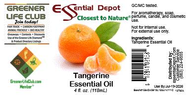 Tangerine Essential Oil - 4 oz.