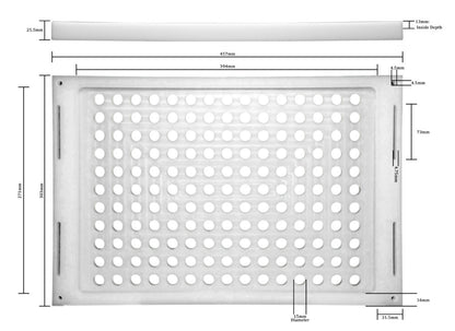 165 Balm Tube Tray (HDPE) - 165 Balm Tubes & Caps (HDPE) - 165 Seal Sleeves (PP) - Scraper (PP)