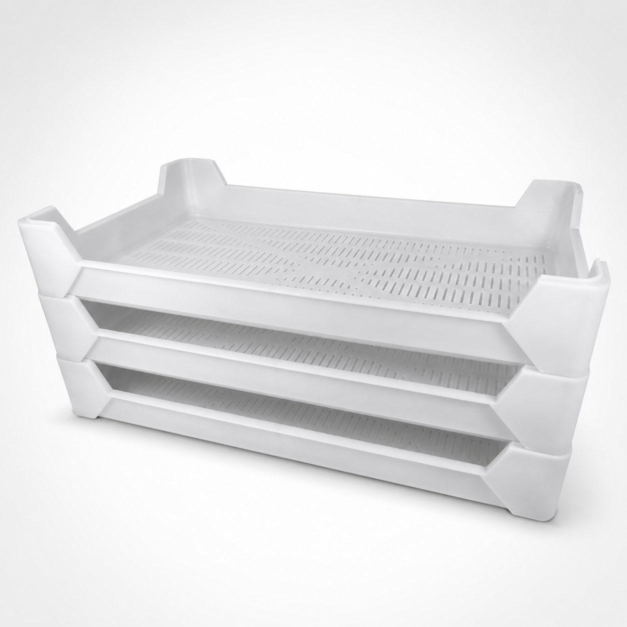 3 Stackable Drying Trays- NO WHEELS