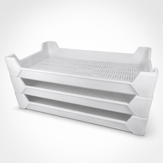 3 Stackable Drying Trays- NO WHEELS