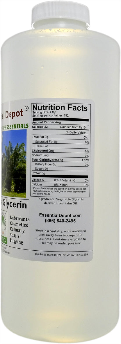 4 Quarts Vegetable Glycerin + 1 Quart Propylene Glycol