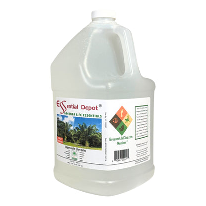 Glycerin Vegetable - 1 Gallon (10.75 lbs or 172oz net wt) - Non GMO - Sustainable Palm Based - USP