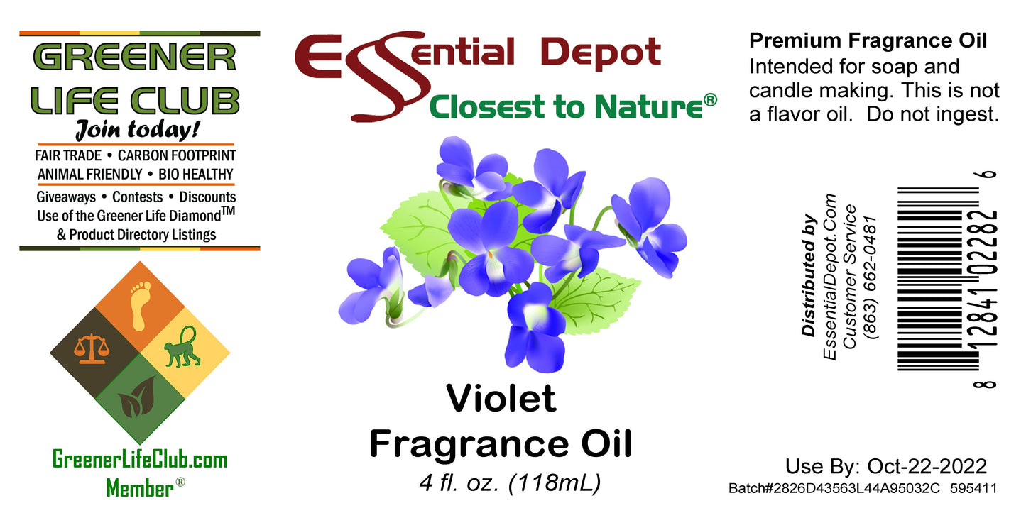 Violet Fragrance Oil - 4 oz.