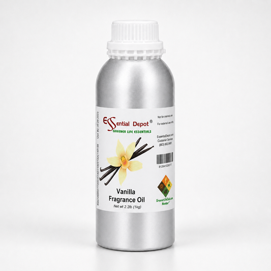 Vanilla Fragrance Oil - 1 kg. - Approx 2.2 lbs.