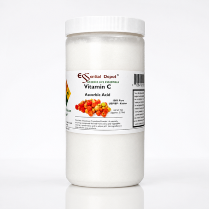 Ascorbic Acid - Vitamin C - L-Ascorbate, or L-Ascorbic Acid - C6H8O6 - granular - 2.2 lbs