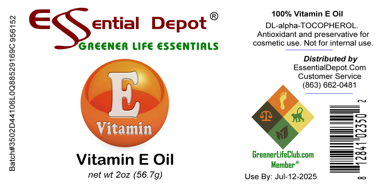 Vitamin E - 2 oz. Kosher