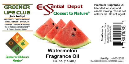 Watermelon Fragrance Oil - 4 oz.