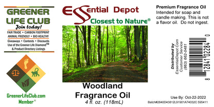 Woodland Fragrance Oil - 4 oz.