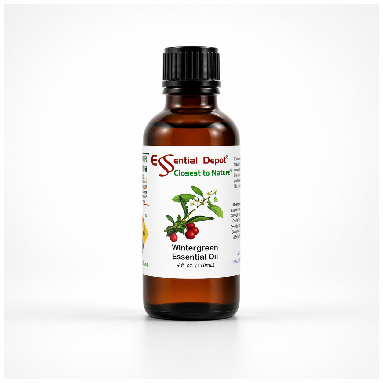 Wintergreen Essential Oil - 4 oz.