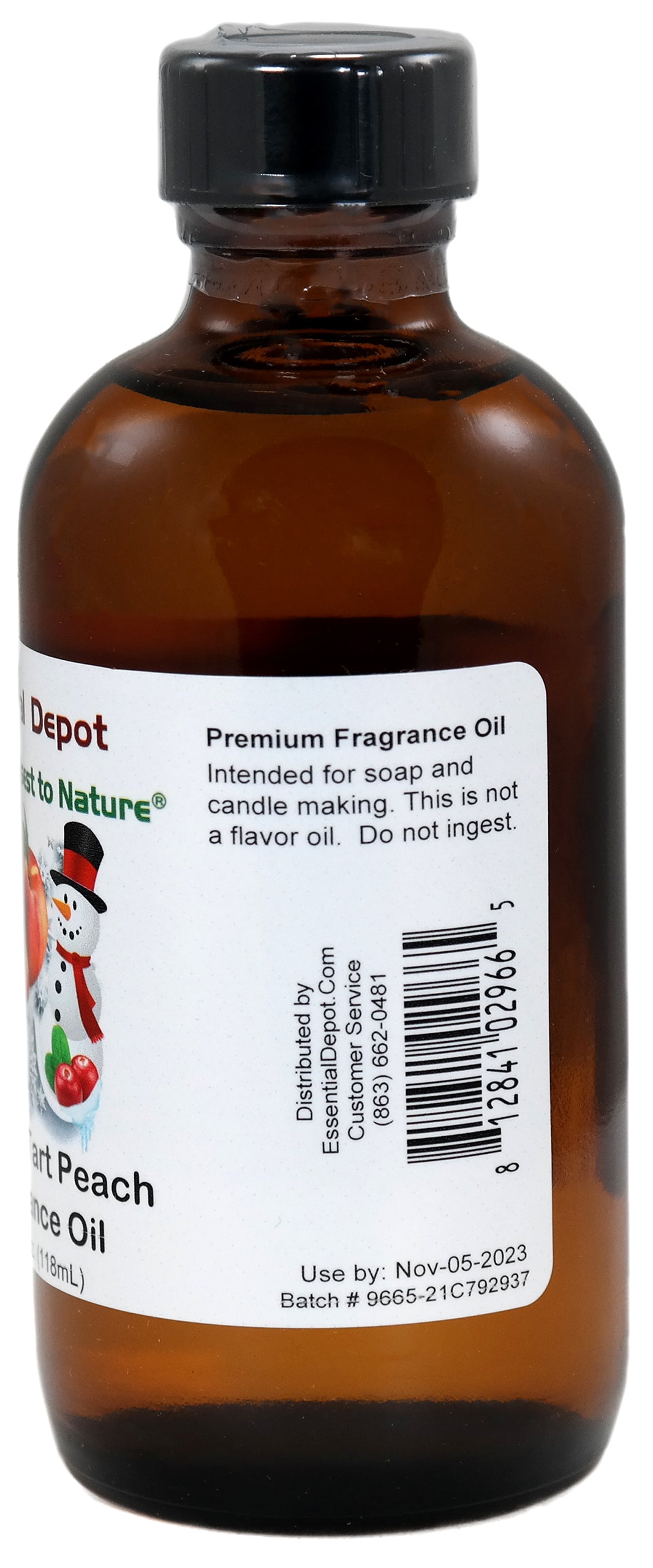 Wintery Tart Peach Fragrance Oil - 4oz