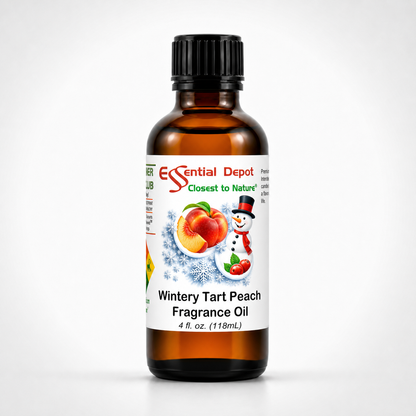Wintery Tart Peach Fragrance Oil - 4oz