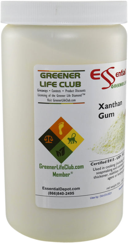 Xanthan Gum - 6 @ 20 oz per container - E415 - USP - FCC - Food Grade - Fine Powder