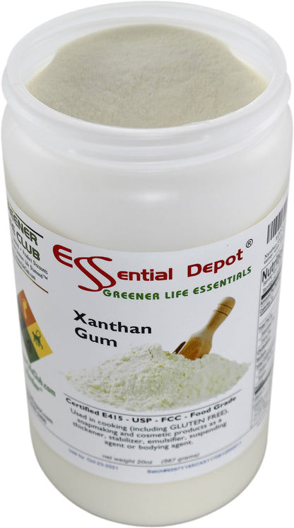 Xanthan Gum - 20 oz - E415 - USP - FCC - Food Grade - Fine Powder