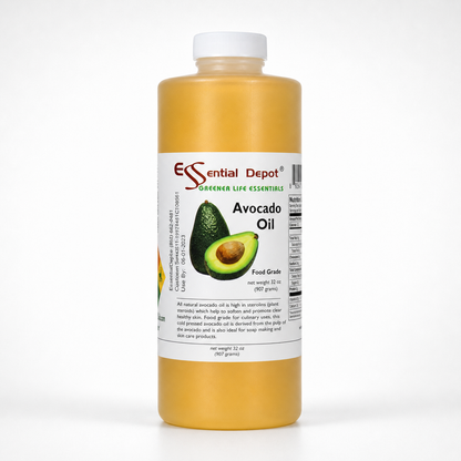 Avocado Oil - 1 Quart - Food Grade - No Additives