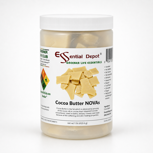 Cocoa Butter Novas - 1 lb - No Additives - Unrefined