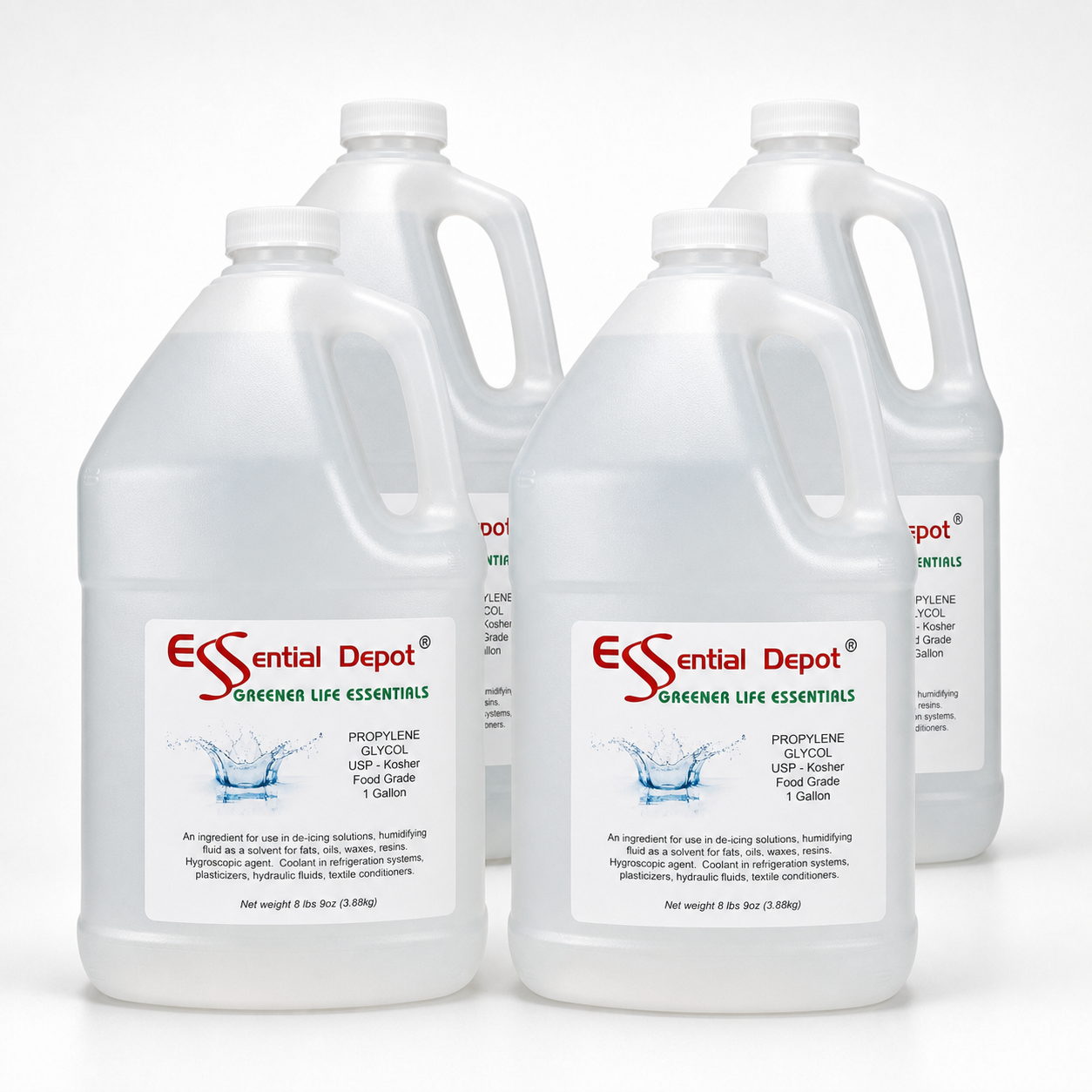 glyCUBE - 4 Gallons Propylene Glycol - USP (pharmaceutical grade)