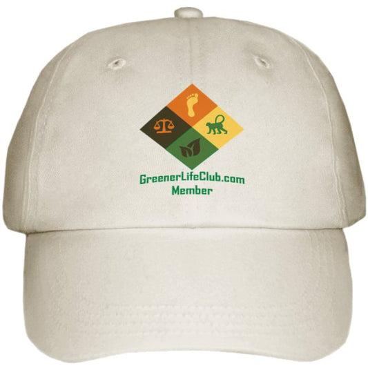Greener Life Club Member Khaki Cap
