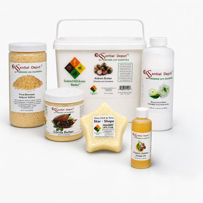 REFILL Pack - Lotion Bar Making Kit (DECONSTRUCTED) - Basic - Jojoba